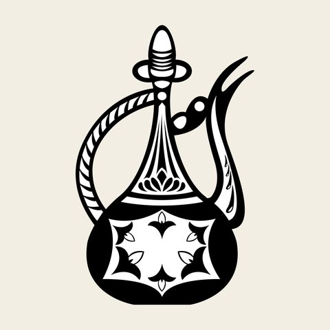 Ewer kettle — Korean traditional vessel motif vector (기타 9991)
