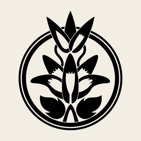 Lotus roundel motif