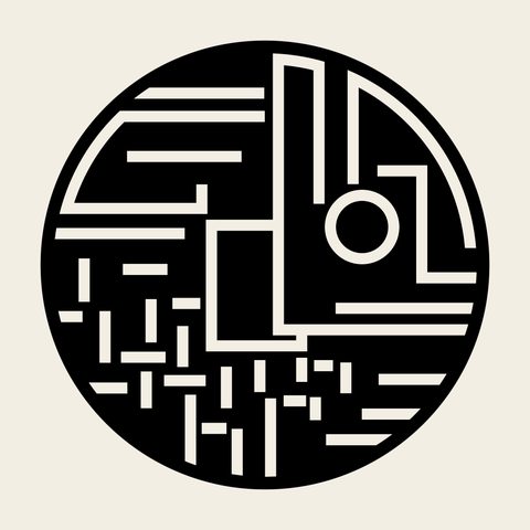Roundel lattice maze — Korean traditional lattice motif vector (고사리문 4481)